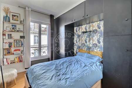 Camera da letto Appartamento arredato - 29m²  - 1 locale - Sacré-Cœur - Parigi
