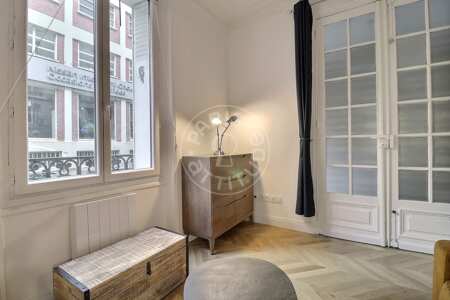 Sala Quitinete mobilado - 25m²  - Guy Môquet - Paris