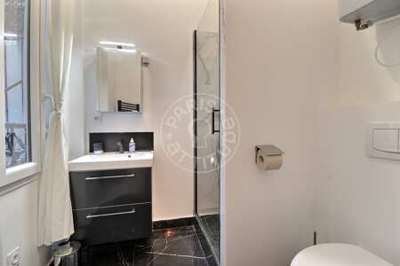 Casa de banho Quitinete mobilado - 25m²  - Guy Môquet - Paris