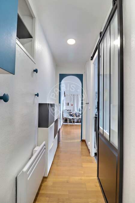 Entrance Furnished studio - 26m²  - Porte de Versailles - Paris