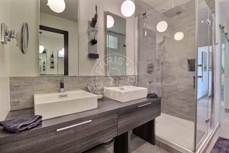 Bagno Appartamento arredato - 104m²  - 3 locali - Montmartre / Place des Abbesses - Parigi