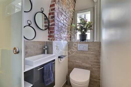 Bagno Appartamento arredato - 104m²  - 3 locali - Montmartre / Place des Abbesses - Parigi