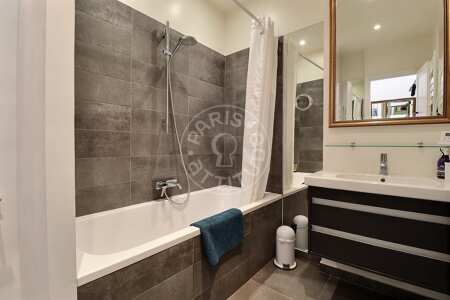 Badezimmer Möblierte wohnung - 137m²  - 3 Zimmer - Arc de Triomphe - Paris