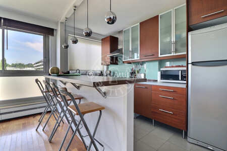 Cuisine Appartement meublé - 77m²  - 3 chambres - Boulogne-Billancourt