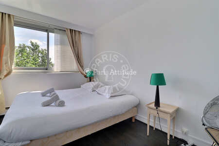 Chambre Appartement meublé - 77m²  - 3 chambres - Boulogne-Billancourt