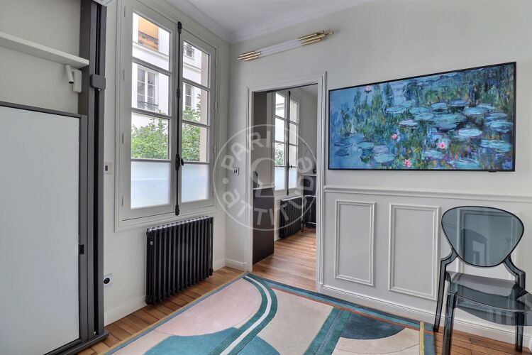 Salon - Studio meublé - Paris 75004 - 15299