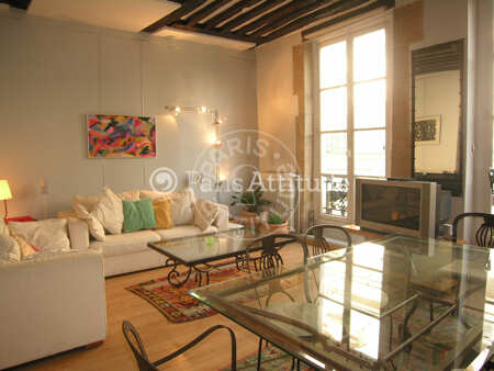 Salotto Appartamento arredato - 55m²  - 1 locale - Temple - Parigi