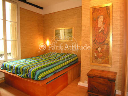 Camera da letto Appartamento arredato - 55m²  - 1 locale - Temple - Parigi