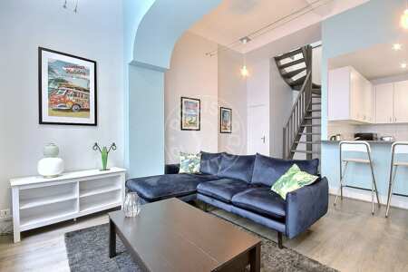 Salotto Duplex arredato - 51m²  - 1 locale - Rue de la Pompe - Parigi