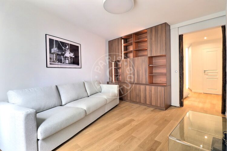 Salón - 1 dormitorio amueblado - París 75017 - 15302