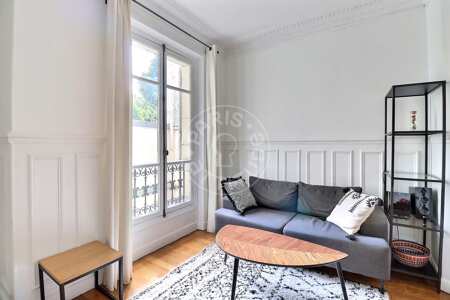 Sala Apartamento mobilado - 29m²  - 1 quarto - Place Monge - Paris