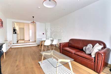 Living room Furnished apartment - 44m²  - 1 bedroom - Place des Vosges - Paris