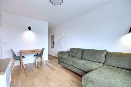 Salon Studio alcove meublé - 31m²  - Tolbiac - Paris
