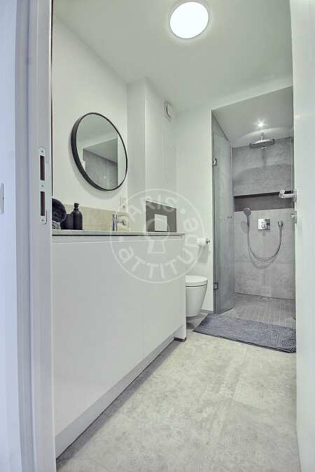 Salle de bain Studio alcove meublé - 31m²  - Tolbiac - Paris