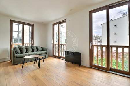 Sala Duplex mobilado - 76m²  - 3 quartos - Boulogne-Billancourt