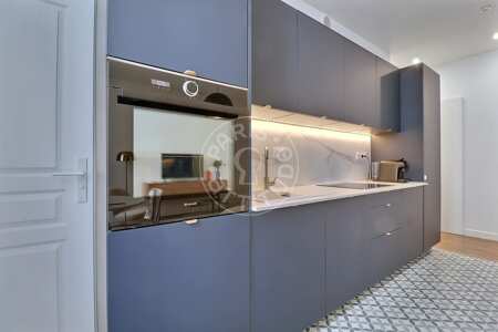 Cozinha Apartamento mobilado - 51m²  - 2 quartos - Charonne - Paris
