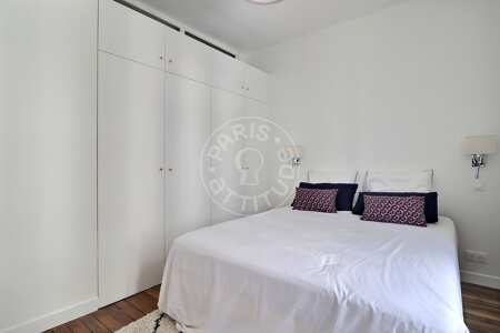 Quarto Apartamento mobilado - 51m²  - 2 quartos - Charonne - Paris