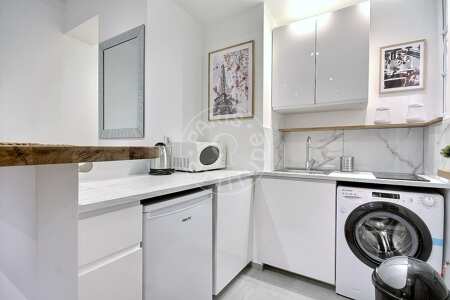 Cocina Estudio amueblado - 28m²  - Jasmin / Mozart - París