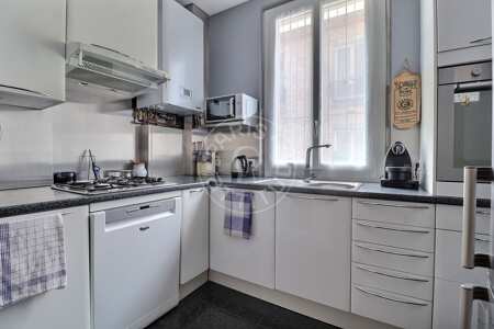 Cozinha Apartamento mobilado - 120m²  - 3 quartos - Montmartre / Place des Abbesses - Paris