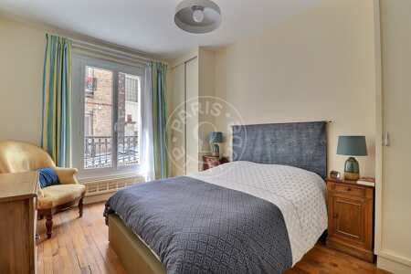 Quarto Apartamento mobilado - 120m²  - 3 quartos - Montmartre / Place des Abbesses - Paris