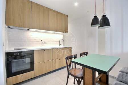 Cuisine Appartement meublé - 40m²  - 1 chambre - Montmartre / Place des Abbesses - Paris