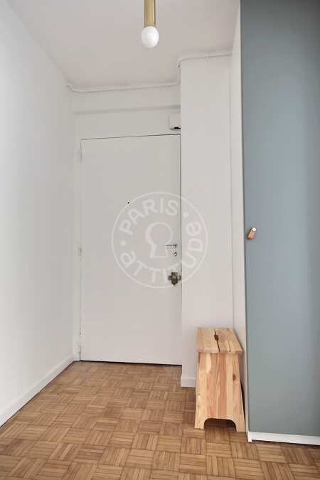 Entrada Apartamento mobilado - 63m²  - 2 quartos - Montsouris - Paris