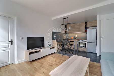 Sala Apartamento mobilado - 38m²  - 1 quarto - Ledru-Rollin - Paris