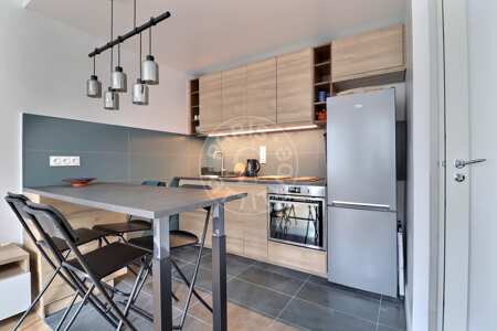 Cozinha Apartamento mobilado - 38m²  - 1 quarto - Ledru-Rollin - Paris