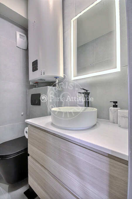 Bagno Appartamento arredato - 45m² - 1 locale - Levallois-Perret