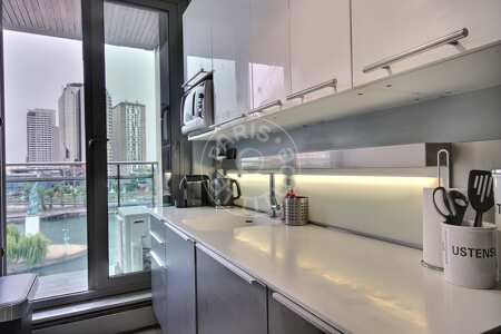 Cuisine Appartement meublé - 52m²  - 1 chambre - Maison de la Radio - Paris