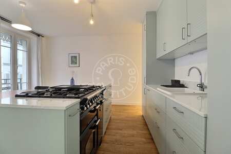 Cuisine Appartement meublé - 77m²  - 2 chambres - Oberkampf - Paris