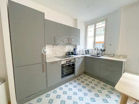 Cozinha Studio mobilado - 37m²  - Champs-Elysées - Paris