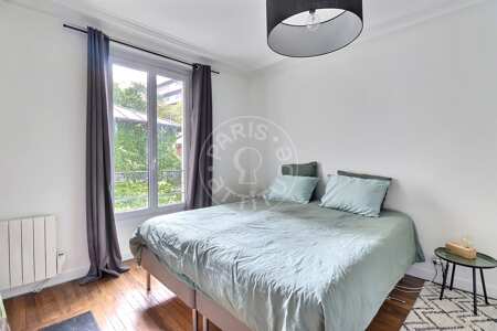 Schlafzimmer Möblierte wohnung - 58m²  - 2 Zimmer - Auteuil - Paris