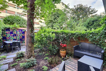 Jardim Apartamento mobilado - 45m²  - 1 quarto - Auteuil - Paris