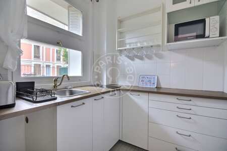 Cucina Monolocale arredato - 27m²  - Plaisance / Pernety - Parigi