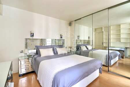 Dormitorio Piso amueblado - 48m²  - 1 dormitorio - Plaisance / Pernety - París