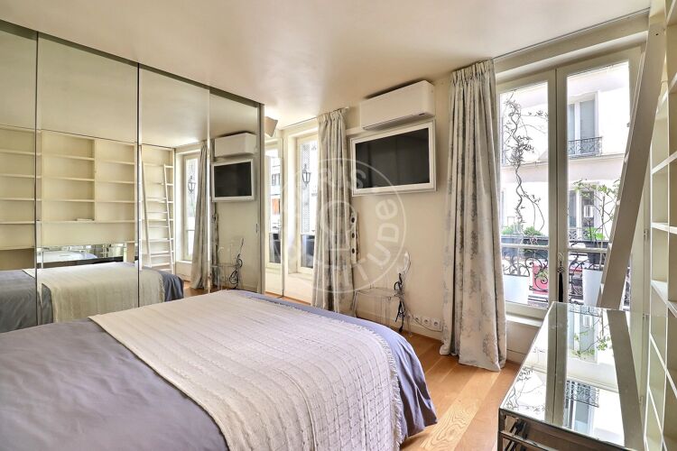 Bedroom - Furnished 1 bedroom - Paris 75015 - 15359