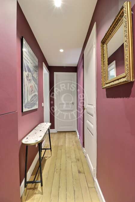 Ingresso Appartamento arredato - 63m²  - 2 locali - Batignolles - Parigi