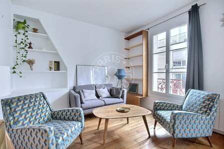 Sala Apartamento mobilado - 40m²  - 1 quarto - Tolbiac - Paris