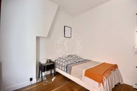 Quarto Apartamento mobilado - 40m²  - 1 quarto - Tolbiac - Paris
