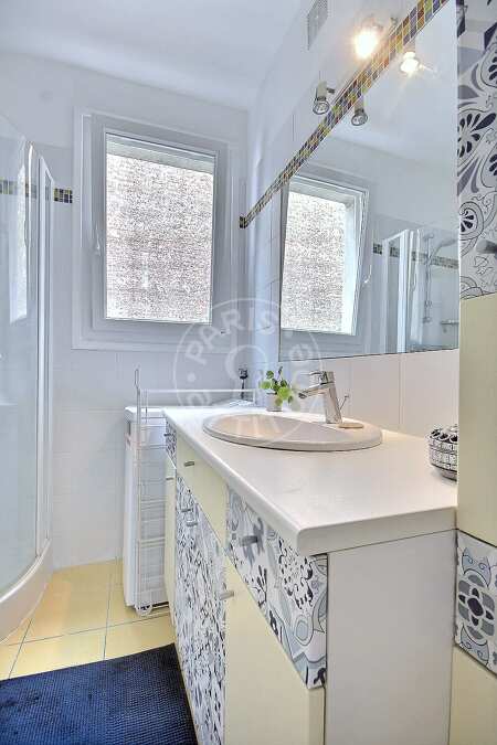 Casa de banho Apartamento mobilado - 40m²  - 1 quarto - Tolbiac - Paris