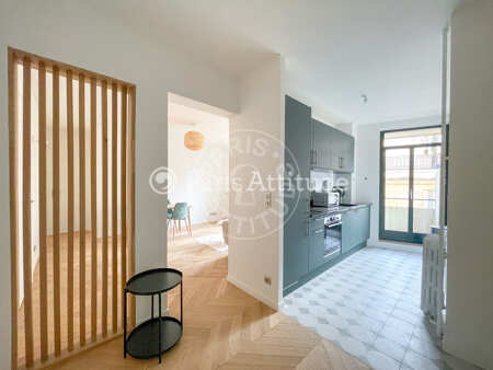 Entrance Furnished apartment - 52m²  - 1 bedroom - Champs-Elysées - Paris