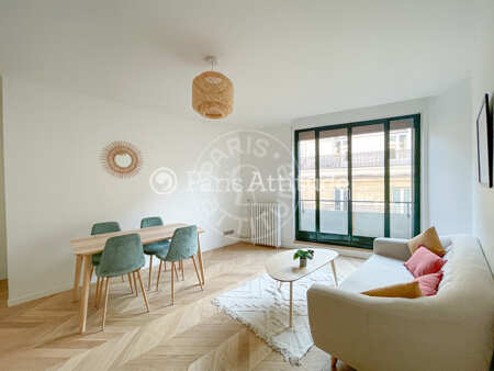 Living room Furnished apartment - 52m²  - 1 bedroom - Champs-Elysées - Paris