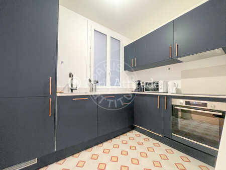 Cozinha Studio mobilado - 38m²  - Champs-Elysées - Paris