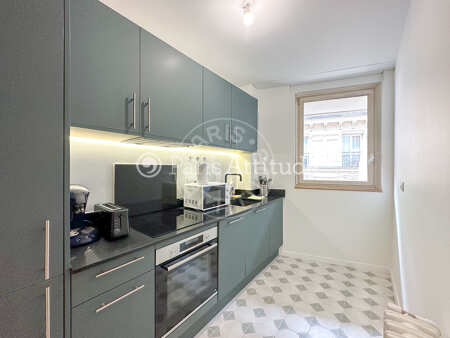 Kitchen Furnished apartment - 57m²  - 1 bedroom - Champs-Elysées - Paris