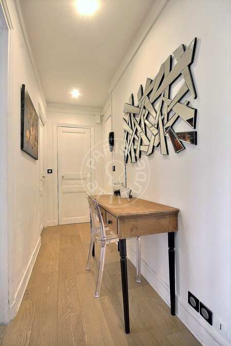 Entrada Apartamento mobilado - 50m²  - 2 quartos - Sacré-Cœur - Paris