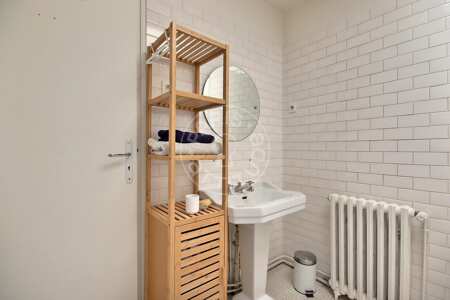 Casa de banho Casa mobilada - 100m² - 2 quartos - Charonne - Paris