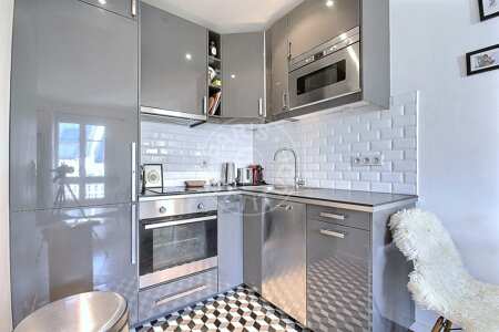 Cucina Appartamento arredato - 35m²  - 1 locale - Poissonnière - Parigi