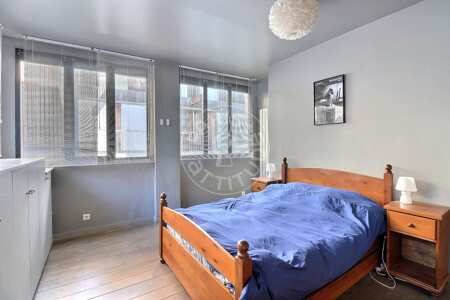 Camera da letto Casa arredata - 107m²  - 2 locali - Place des Fêtes - Parigi
