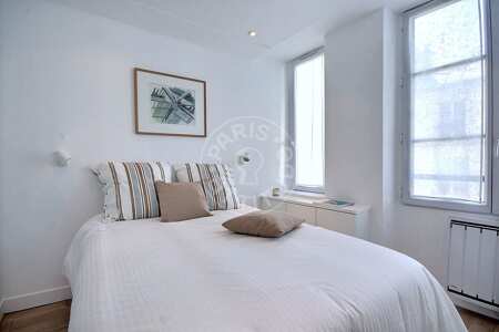 Schlafzimmer Möblierte wohnung - 45m²  - 1 Zimmer - Centre George Pompidou - Paris